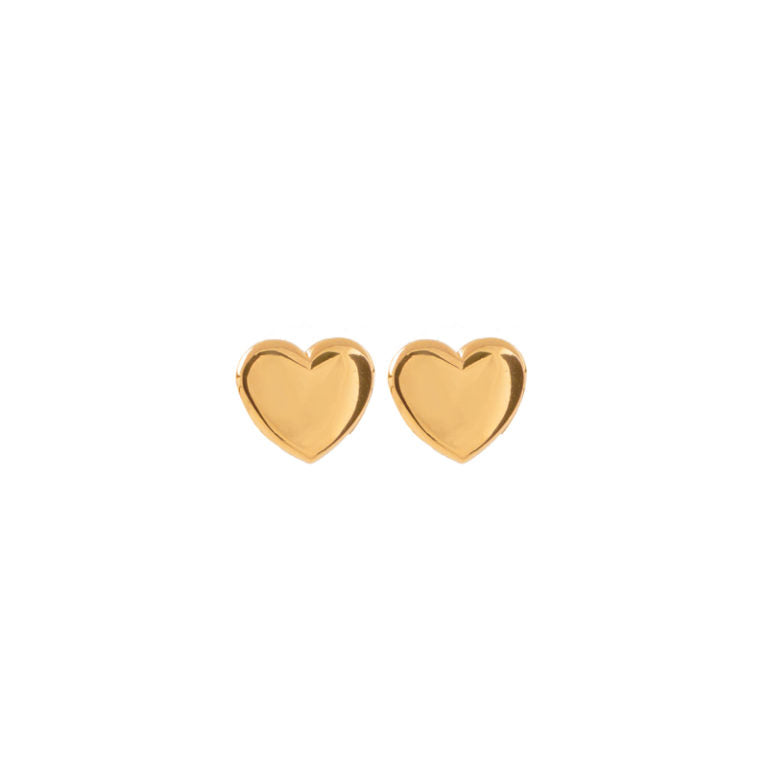 Arete Corazón Liso