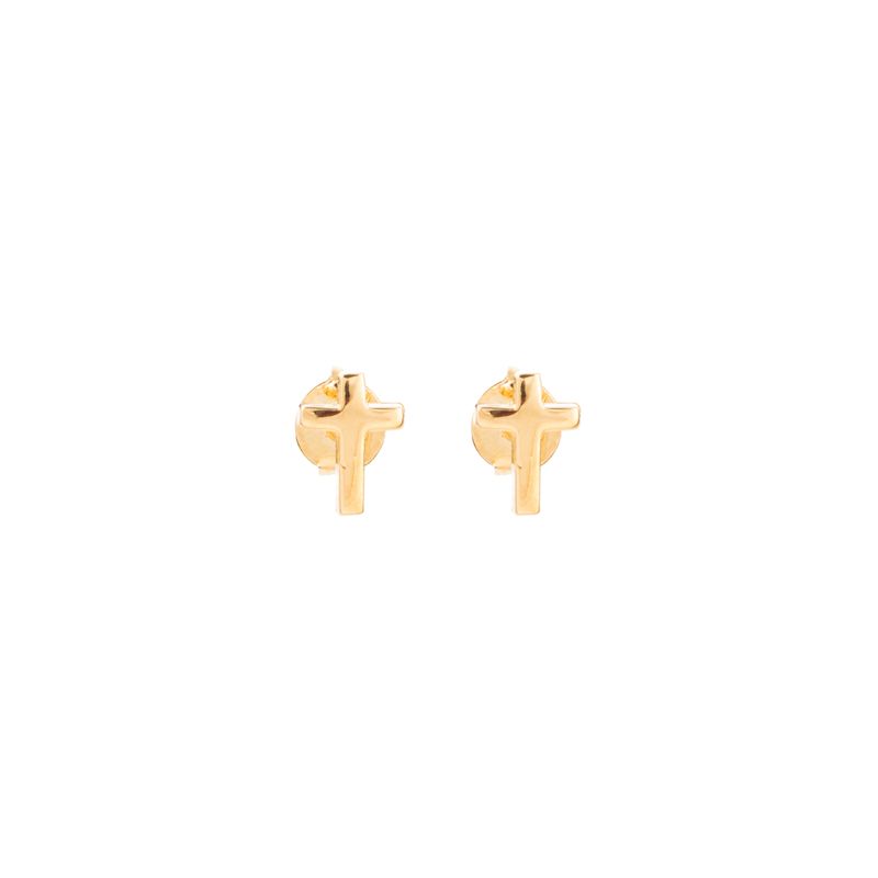 Little Cross Studs