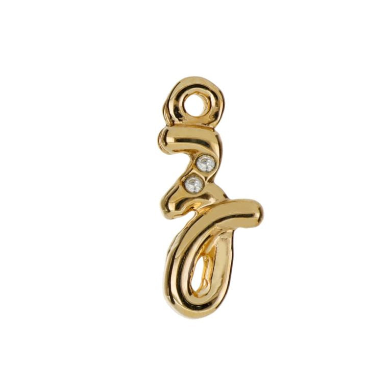 Collar Inicial con Cristal