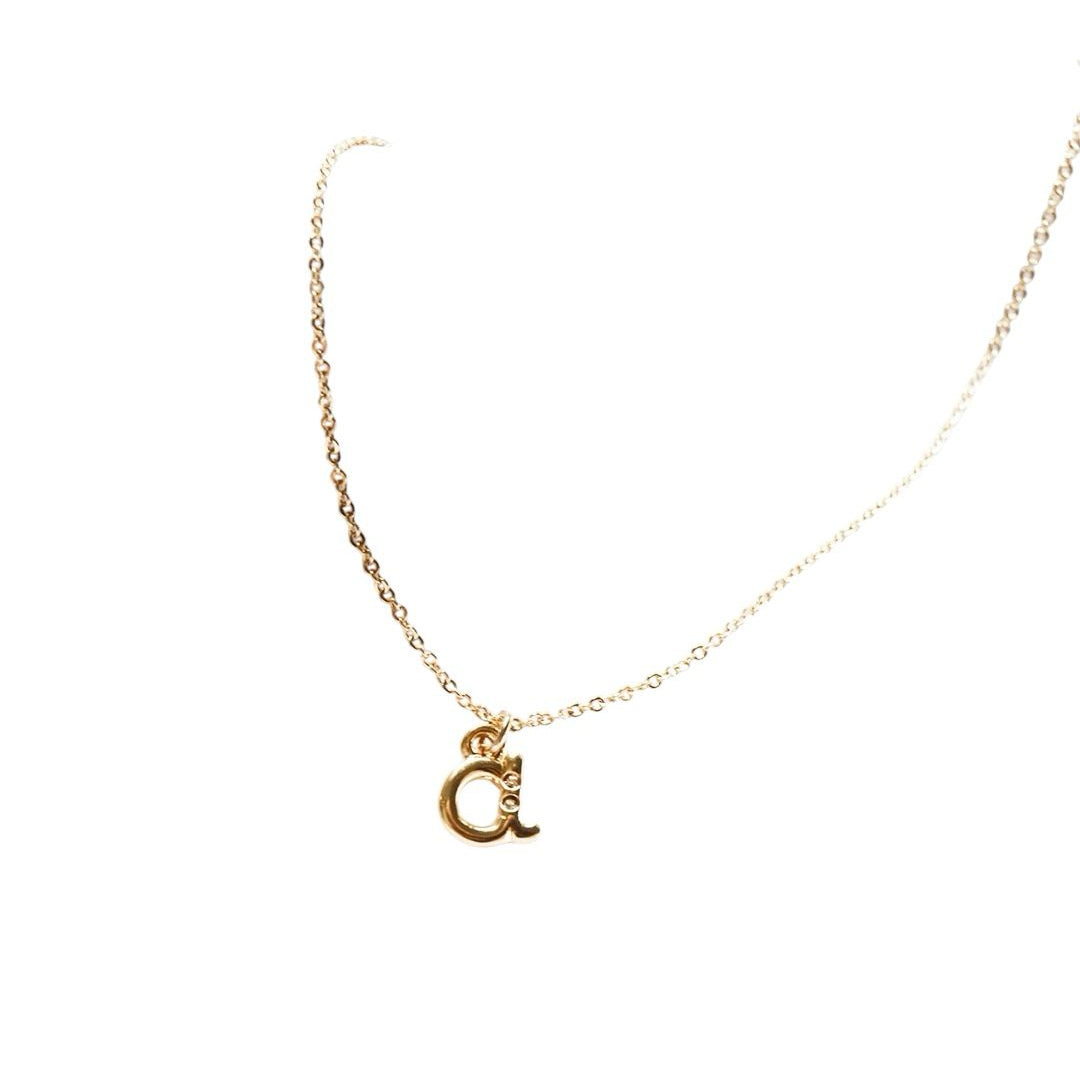 Collar Inicial con Cristal