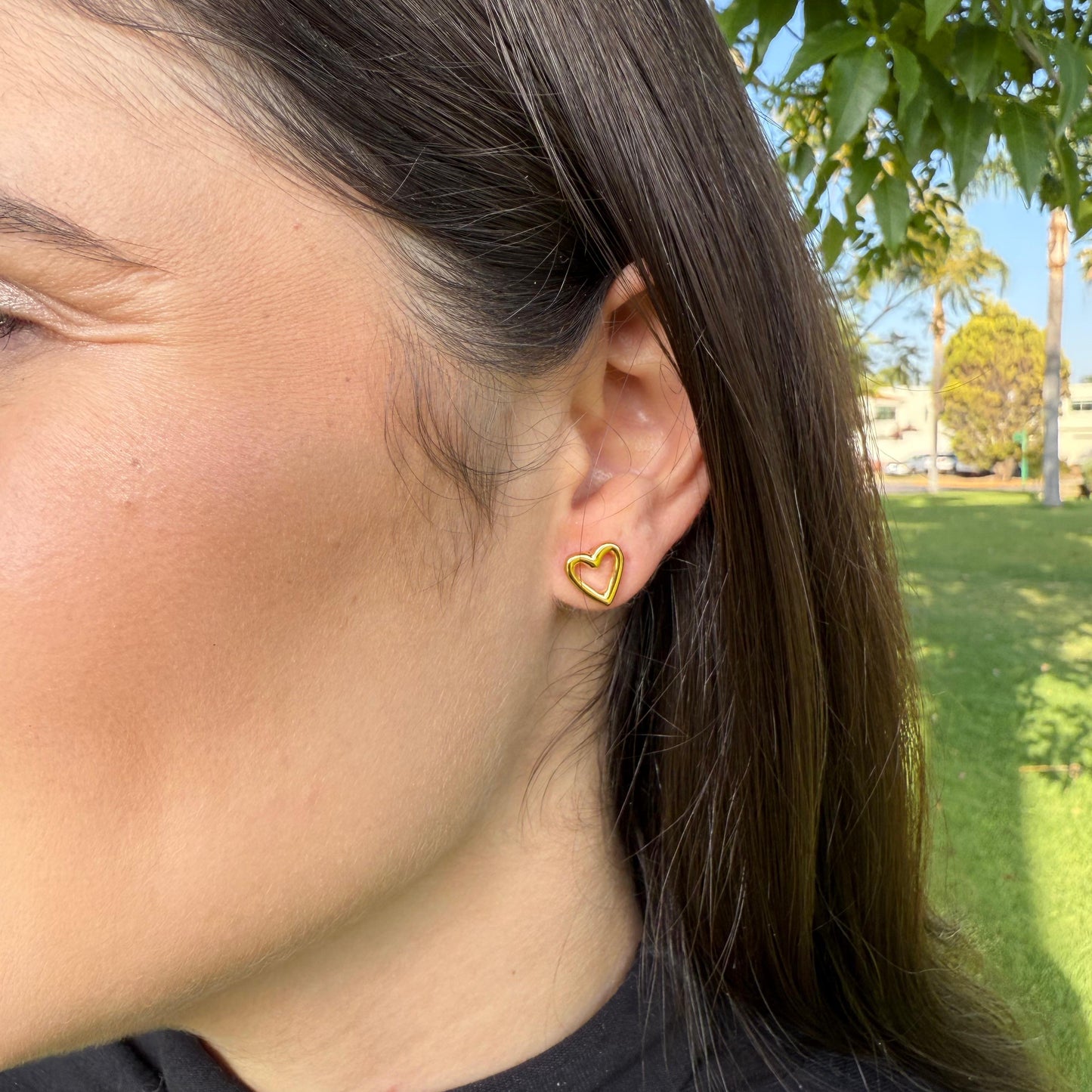 Arete Corazón Silueta G