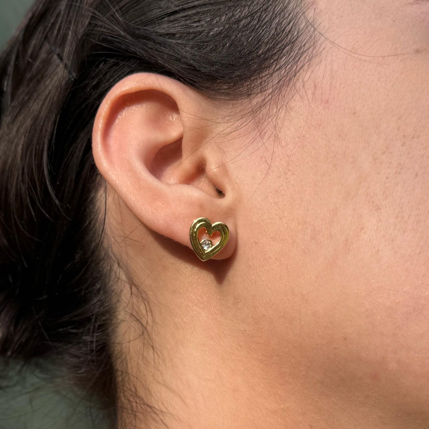 Arete Corazón Doble