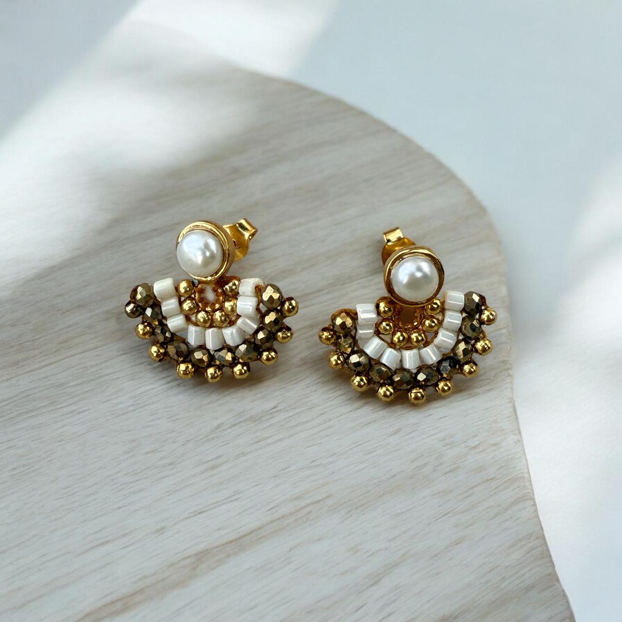 Arete Perla Blanquita