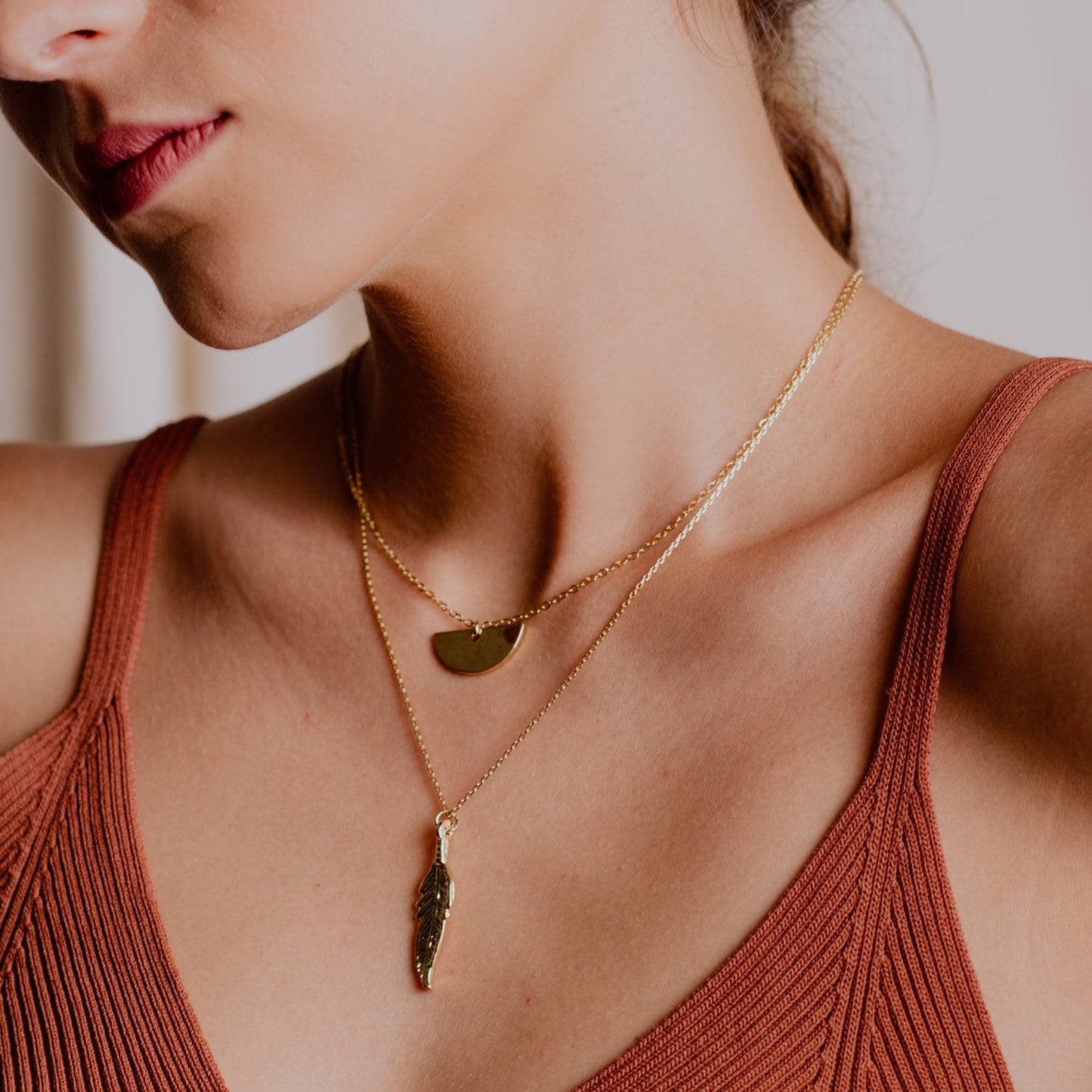 Collar Pluma