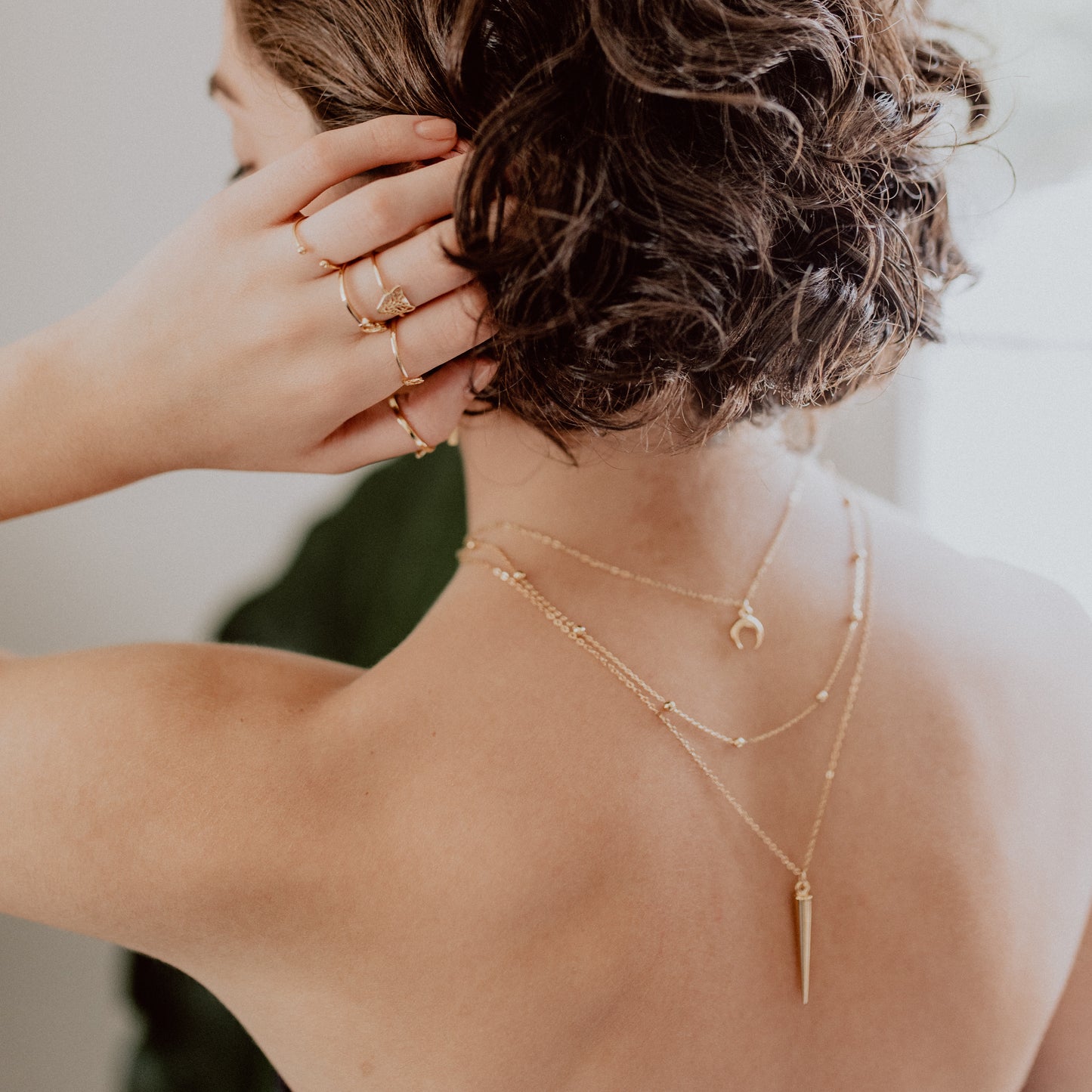 Collar Cuerno mini