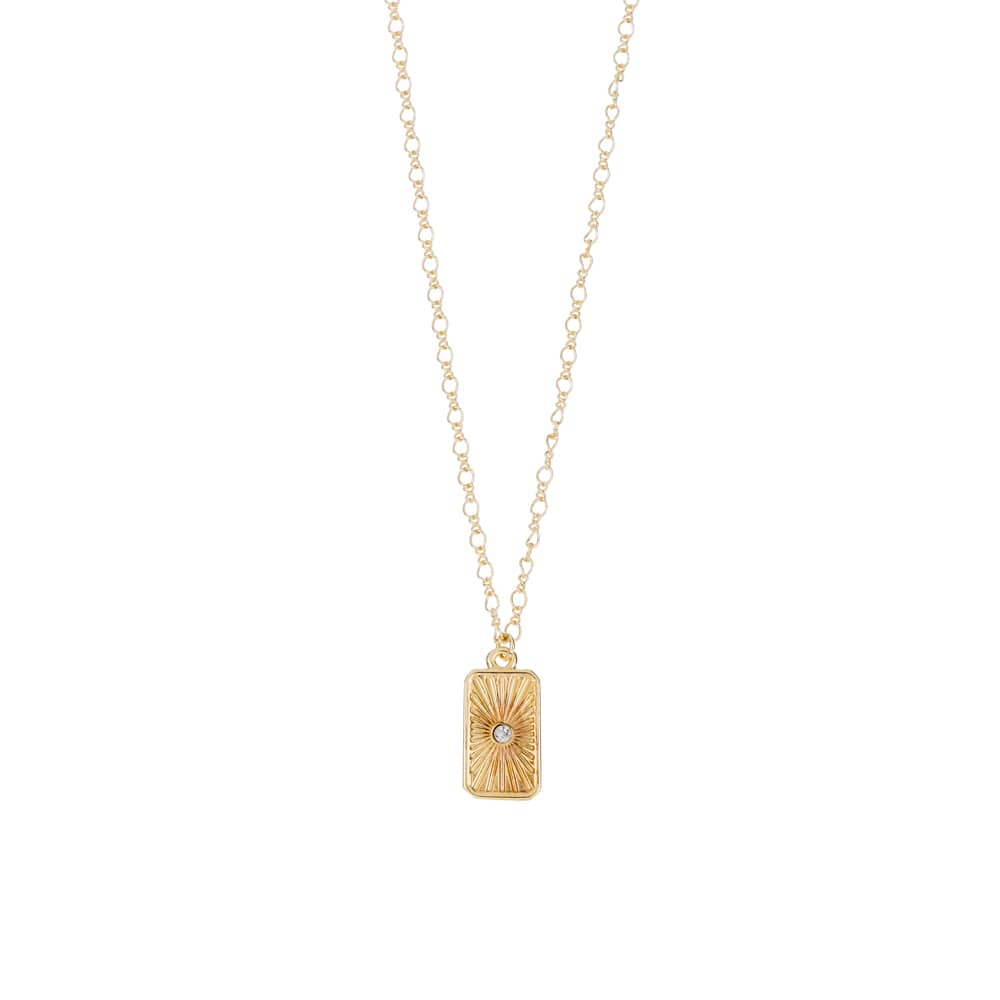 Collar Medalla Destello