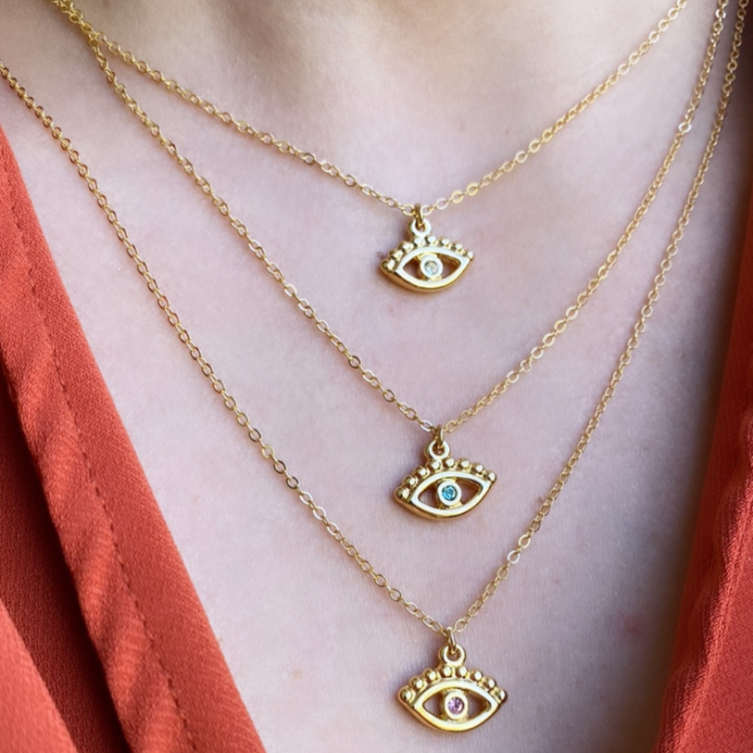 Collar Ojito Cristal