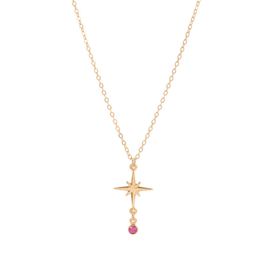 Collar Luz del Norte Rosa