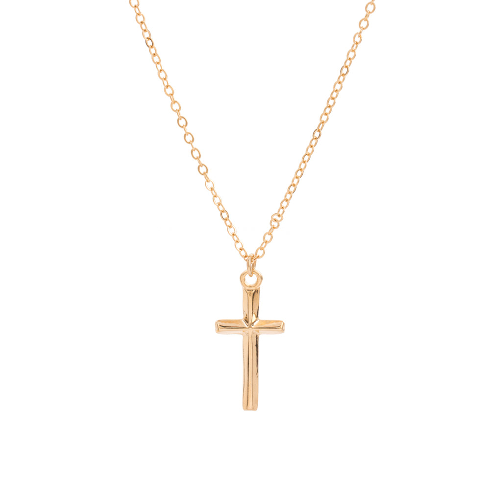 Collar Cruz Piramide