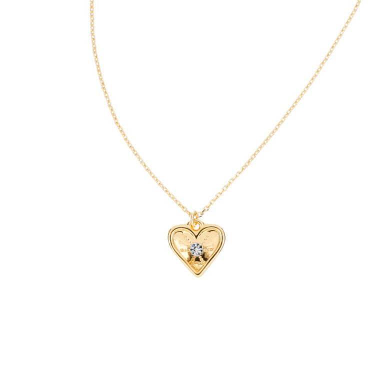 Collar Corazón Destello