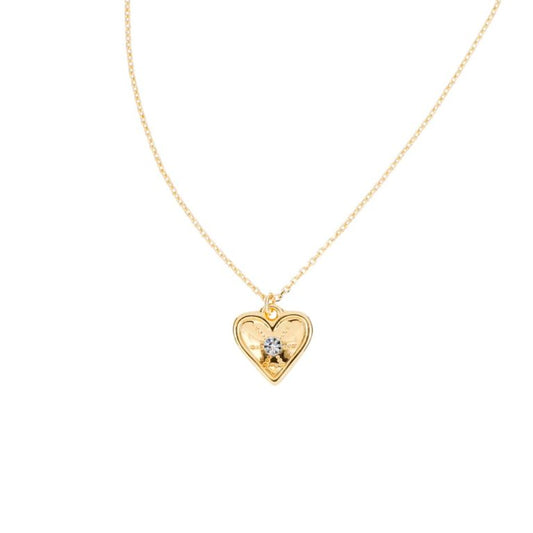 Collar Corazón Destello