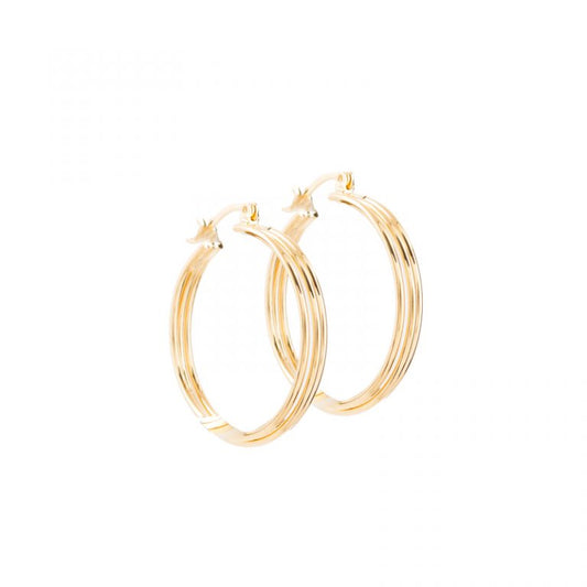 Triple Hoop Earring