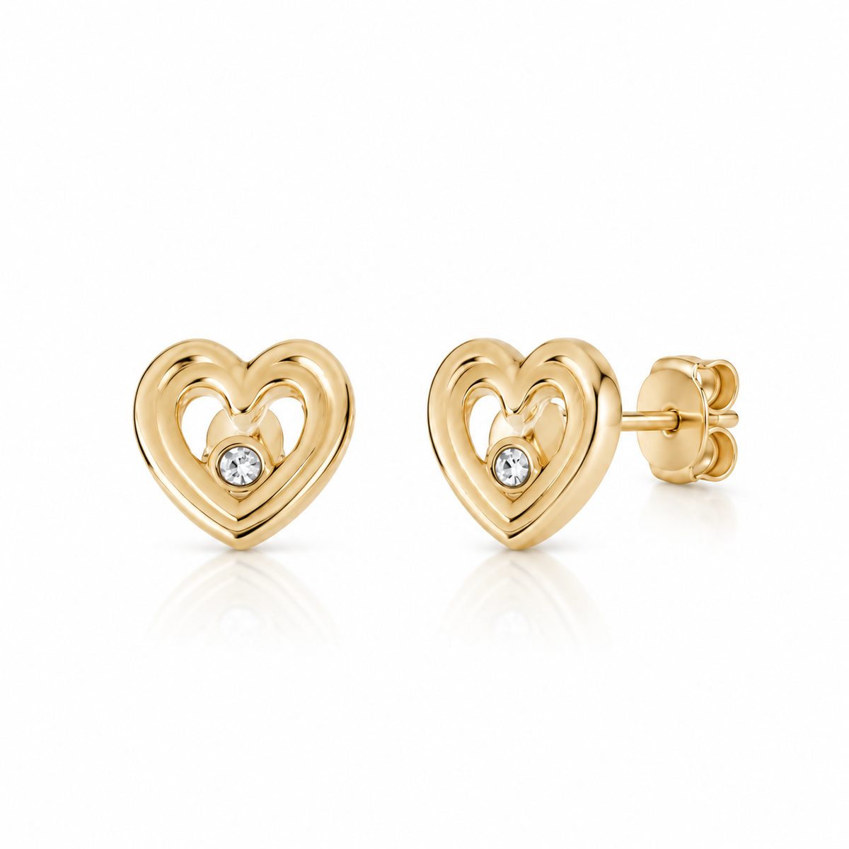 Arete Corazón Doble