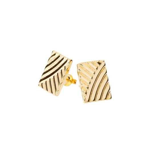 Golden Lines Earrings