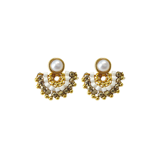Arete Perla Blanquita