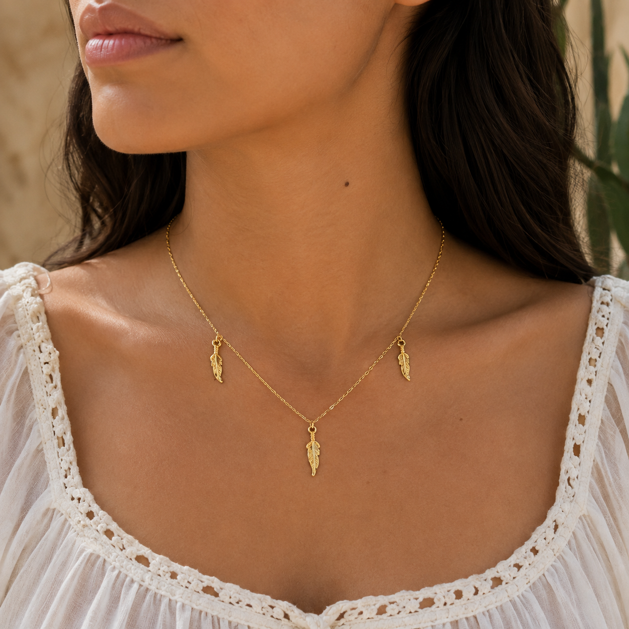 Collar Plumas