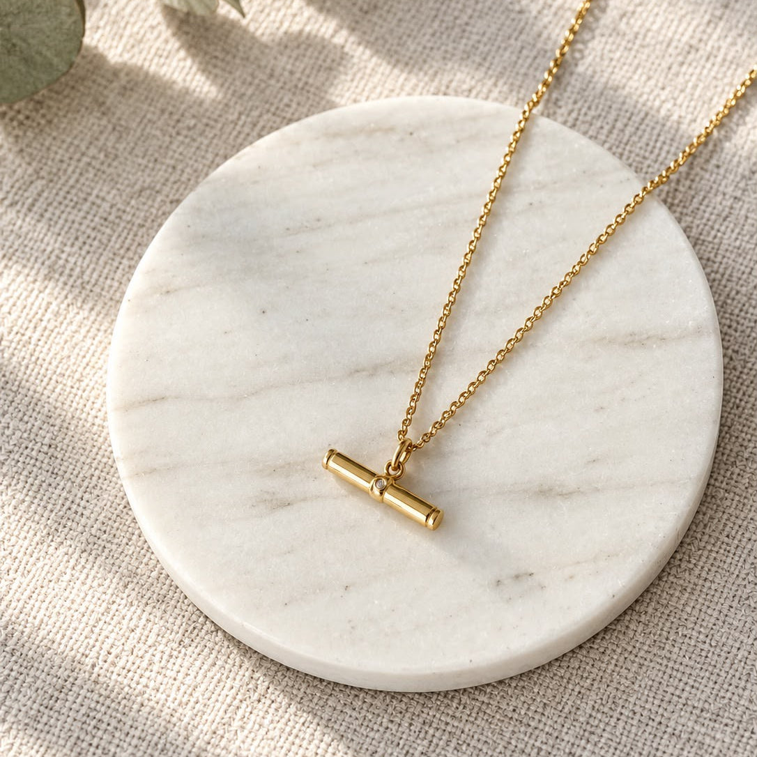 Collar "T" Destello