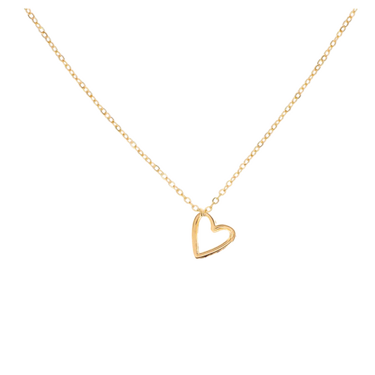 Collar Corazón Contorno