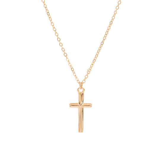 Collar Cruz Piramide