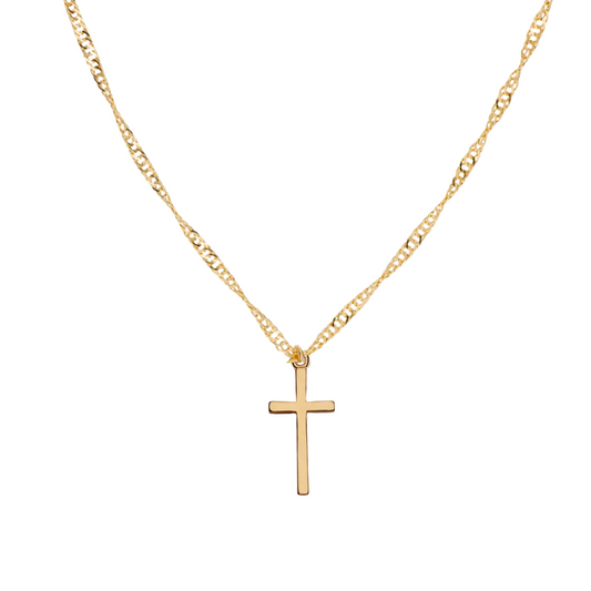 Collar Cruz lisa