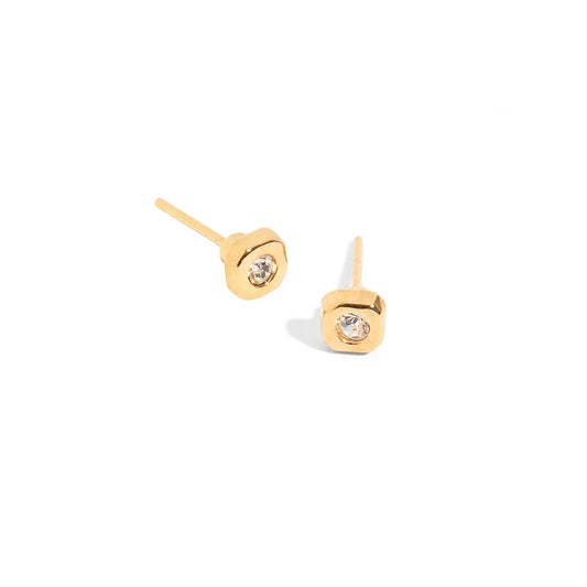 Arete Cuadrado Destello