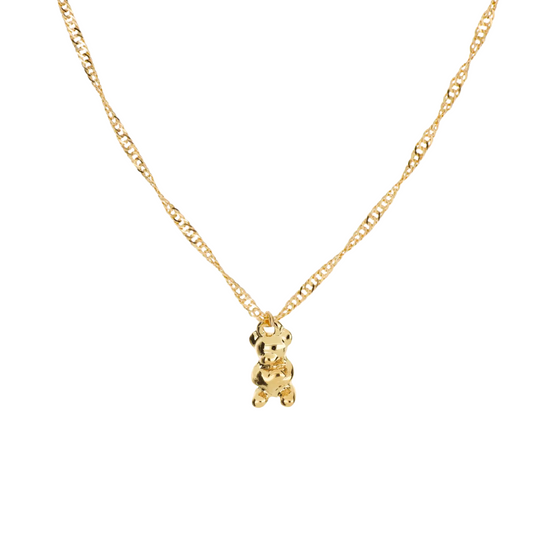 Collar Oso Corazón